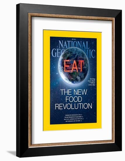 Cover of the May, 2014 National Geographic Magazine-null-Framed Photographic Print