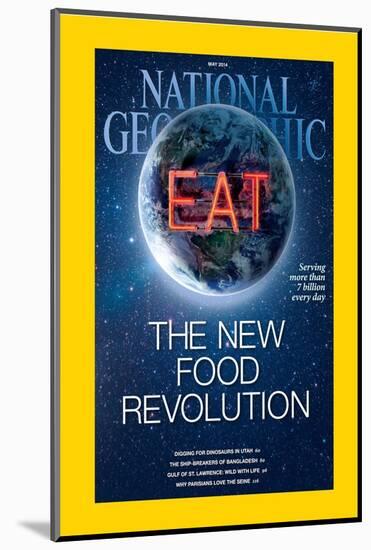 Cover of the May, 2014 National Geographic Magazine-null-Mounted Photographic Print