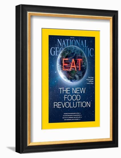 Cover of the May, 2014 National Geographic Magazine-null-Framed Photographic Print