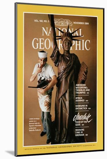 Cover of the November, 1984 National Geographic Magazine-James L. Stanfield-Mounted Photographic Print