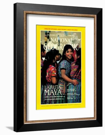 Cover of the October, 1989 National Geographic Magazine-Kenneth Garrett-Framed Photographic Print