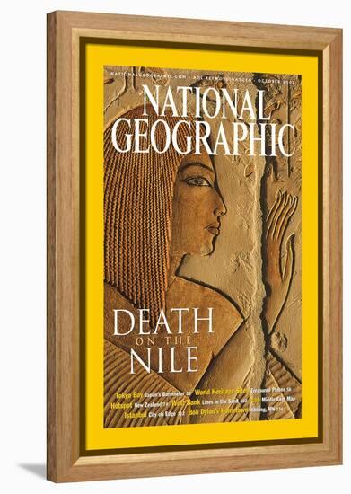 Cover of the October, 2002 National Geographic Magazine-Kenneth Garrett-Framed Premier Image Canvas