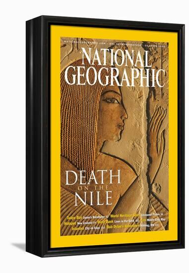 Cover of the October, 2002 National Geographic Magazine-Kenneth Garrett-Framed Premier Image Canvas