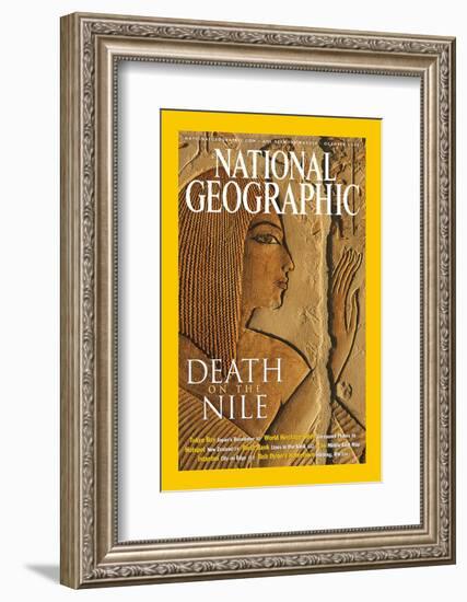 Cover of the October, 2002 National Geographic Magazine-Kenneth Garrett-Framed Photographic Print