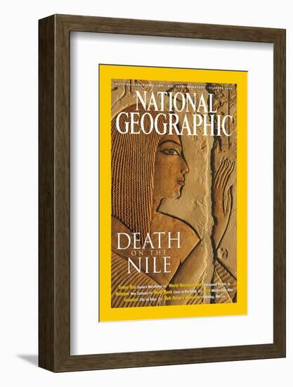 Cover of the October, 2002 National Geographic Magazine-Kenneth Garrett-Framed Photographic Print