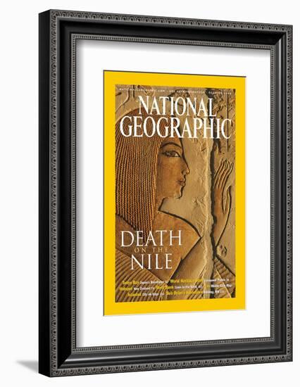 Cover of the October, 2002 National Geographic Magazine-Kenneth Garrett-Framed Photographic Print