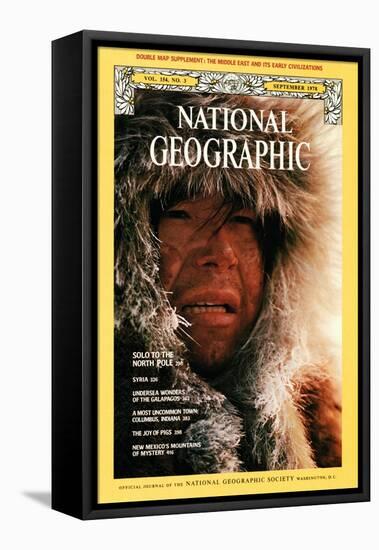 Cover of the September, 1978 National Geographic Magazine-Ira Block-Framed Premier Image Canvas