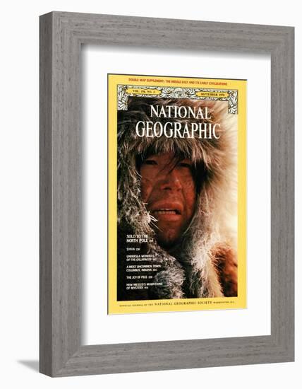 Cover of the September, 1978 National Geographic Magazine-Ira Block-Framed Photographic Print