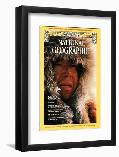 Cover of the September, 1978 National Geographic Magazine-Ira Block-Framed Photographic Print
