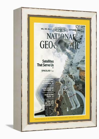 Cover of the September, 1983 National Geographic Magazine-null-Framed Premier Image Canvas