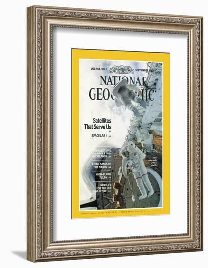 Cover of the September, 1983 National Geographic Magazine-null-Framed Photographic Print