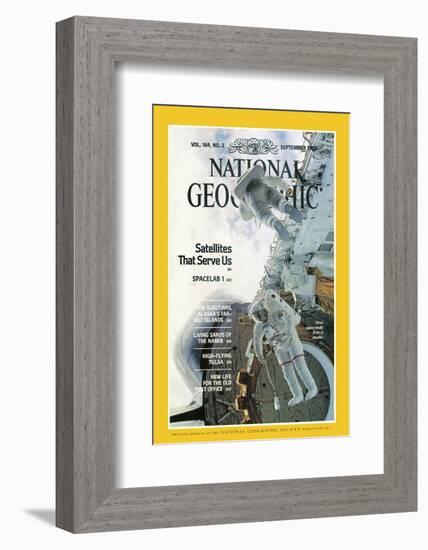 Cover of the September, 1983 National Geographic Magazine-null-Framed Photographic Print