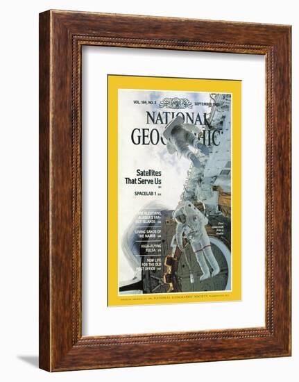 Cover of the September, 1983 National Geographic Magazine-null-Framed Photographic Print