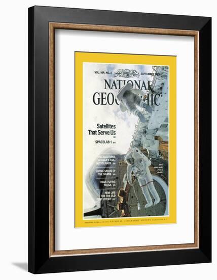 Cover of the September, 1983 National Geographic Magazine-null-Framed Photographic Print