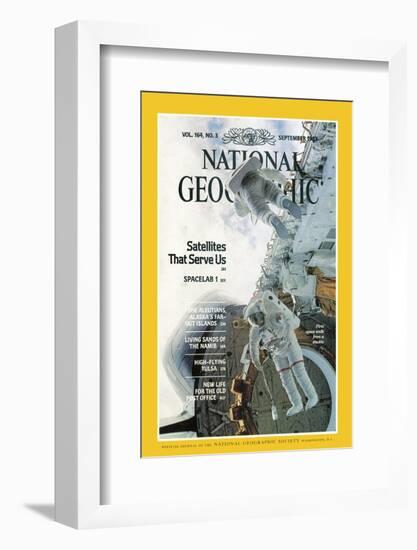 Cover of the September, 1983 National Geographic Magazine-null-Framed Photographic Print