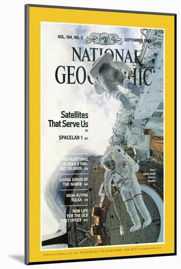 Cover of the September, 1983 National Geographic Magazine-null-Mounted Photographic Print