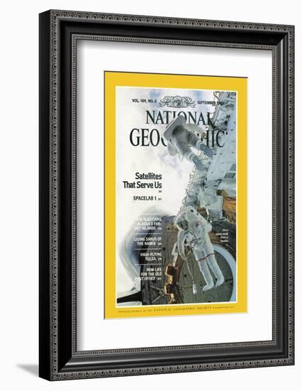 Cover of the September, 1983 National Geographic Magazine-null-Framed Photographic Print