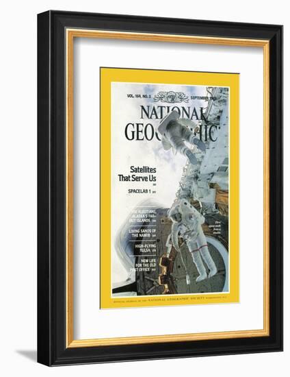 Cover of the September, 1983 National Geographic Magazine-null-Framed Photographic Print