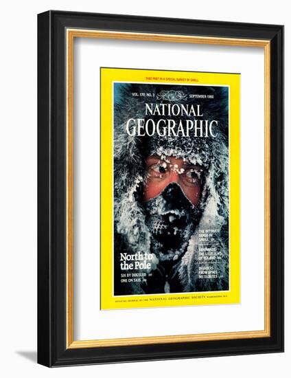 Cover of the September, 1986 National Geographic Magazine-Jim Brandenburg-Framed Photographic Print