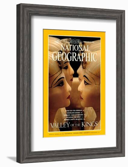 Cover of the September, 1998 National Geographic Magazine-Kenneth Garrett-Framed Photographic Print