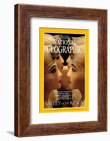 Cover of the September, 1998 National Geographic Magazine-Kenneth Garrett-Framed Photographic Print