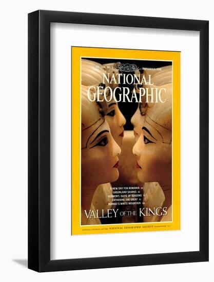 Cover of the September, 1998 National Geographic Magazine-Kenneth Garrett-Framed Photographic Print