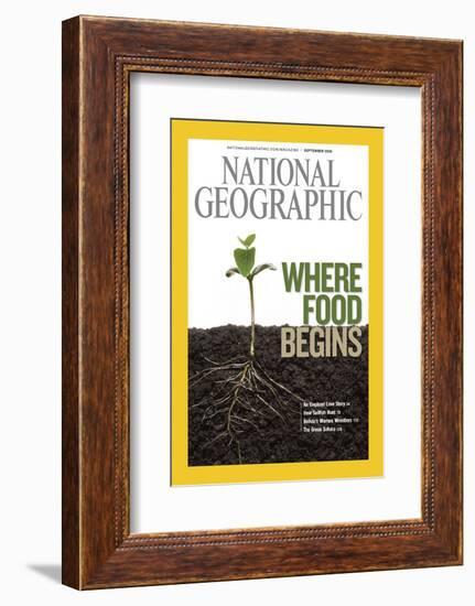 Cover of the September, 2008 National Geographic Magazine-Mark Thiessen-Framed Photographic Print