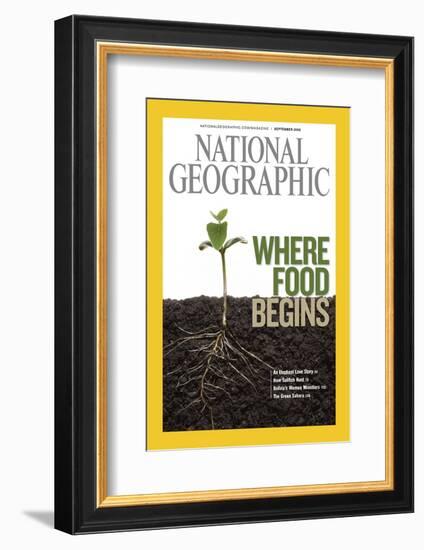 Cover of the September, 2008 National Geographic Magazine-Mark Thiessen-Framed Photographic Print