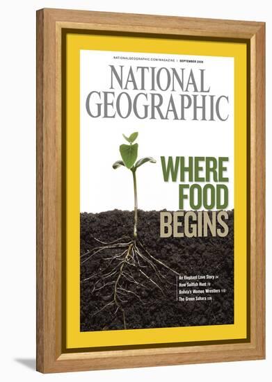 Cover of the September, 2008 National Geographic Magazine-Mark Thiessen-Framed Premier Image Canvas