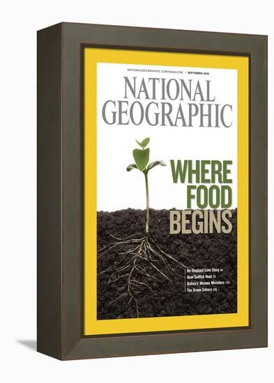 Cover of the September, 2008 National Geographic Magazine-Mark Thiessen-Framed Premier Image Canvas