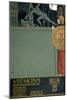 Cover of Ver Sacrum, the Journal of the Viennese Secession, of Theseus and the Minotaur-Gustav Klimt-Mounted Giclee Print