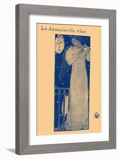 Cover page for Debussy 's 'La Damoiselle Élue'-Maurice Denis-Framed Giclee Print