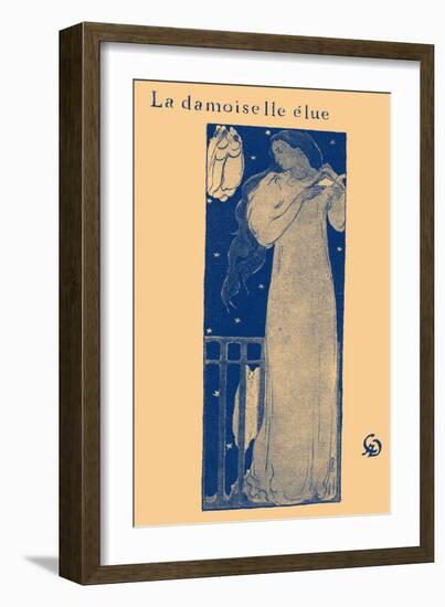 Cover page for Debussy 's 'La Damoiselle Élue'-Maurice Denis-Framed Giclee Print