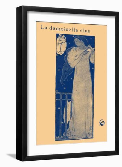 Cover page for Debussy 's 'La Damoiselle Élue'-Maurice Denis-Framed Giclee Print