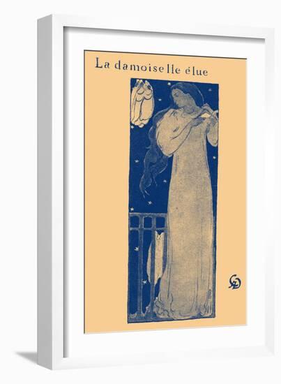 Cover page for Debussy 's 'La Damoiselle Élue'-Maurice Denis-Framed Giclee Print