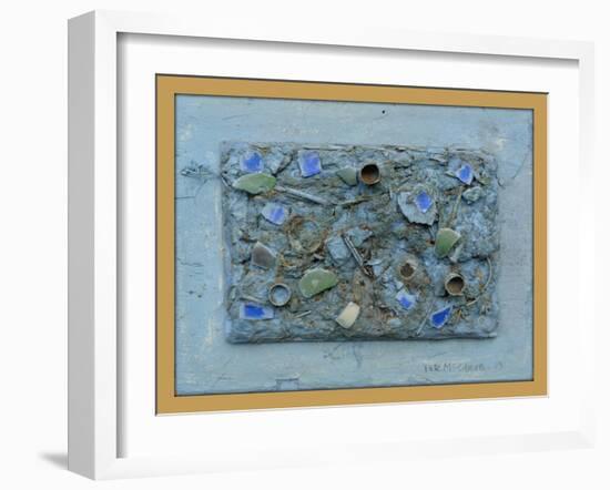 Cover-Up, 2019 (Steel, Paper Mache, Glass, Wood)-Peter McClure-Framed Giclee Print