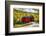 Covered Bridge In The Green Mountains, Vermont-George Oze-Framed Photographic Print