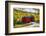 Covered Bridge In The Green Mountains, Vermont-George Oze-Framed Photographic Print