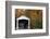 Covered bridge, Indiana, USA-Anna Miller-Framed Photographic Print