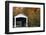 Covered bridge, Indiana, USA-Anna Miller-Framed Photographic Print