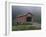 Covered Bridge on a Foggy Day-null-Framed Photographic Print