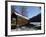 Covered Bridge over the River Neckar in Winter, Neckartal (Neckar Valley), Baden-Wurttemberg, Germa-Jochen Schlenker-Framed Photographic Print