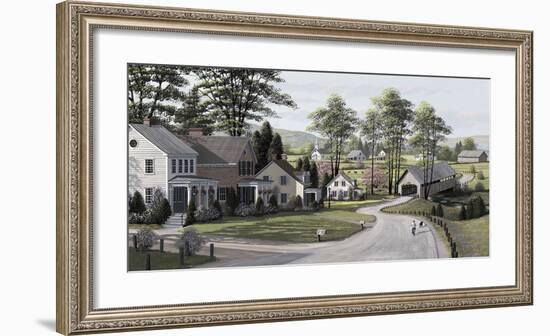 Covered Bridge-Bill Saunders-Framed Giclee Print