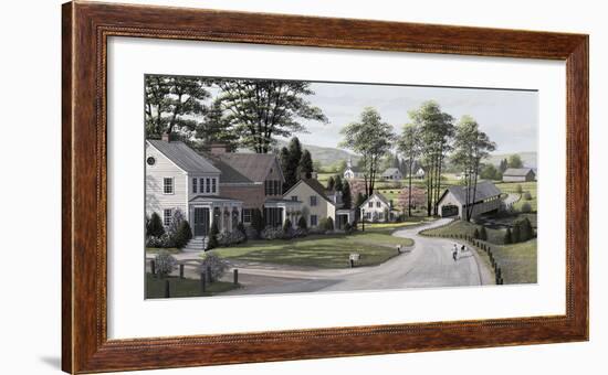 Covered Bridge-Bill Saunders-Framed Giclee Print