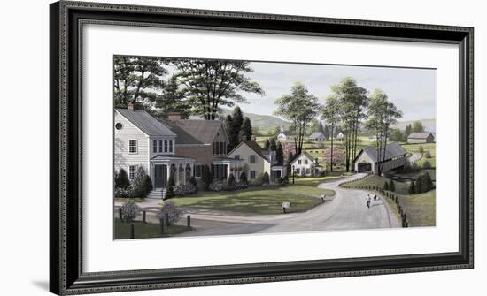 Covered Bridge-Bill Saunders-Framed Giclee Print