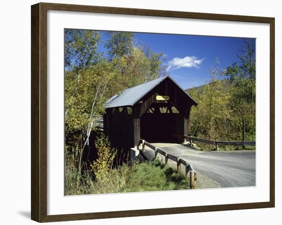 Covered Bridge-null-Framed Photographic Print