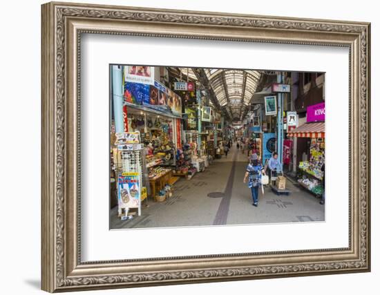 Covered shopping mall, Naha, Okinawa, Japan, Asia-Michael Runkel-Framed Photographic Print