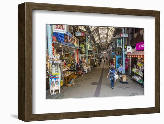 Covered shopping mall, Naha, Okinawa, Japan, Asia-Michael Runkel-Framed Photographic Print