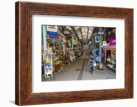 Covered shopping mall, Naha, Okinawa, Japan, Asia-Michael Runkel-Framed Photographic Print