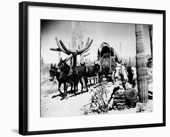 Covered Wagon-null-Framed Premium Giclee Print